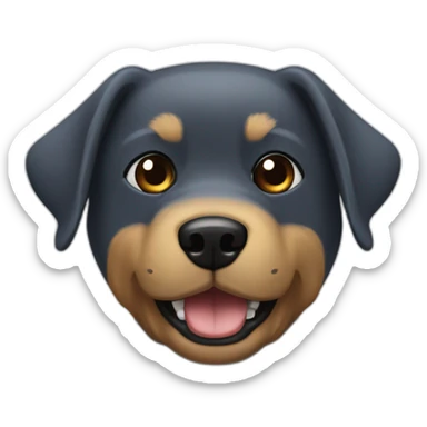 Un chien qui fait du karaté sticker