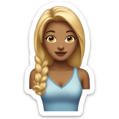 sorority girl sticker