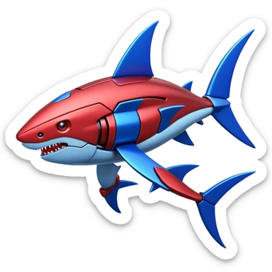 Genesect-Koraidon-Miraidon-Sharpedo-fusion sticker