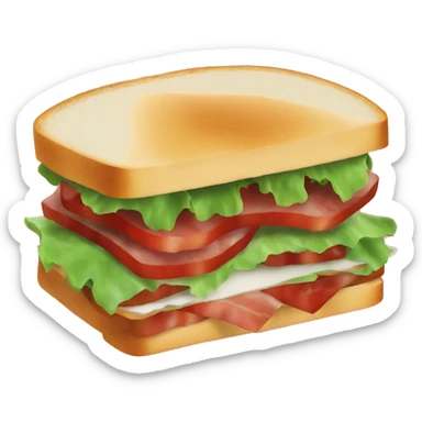 Blt sandwich sticker