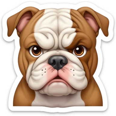 pipelines bulldog inglés sticker