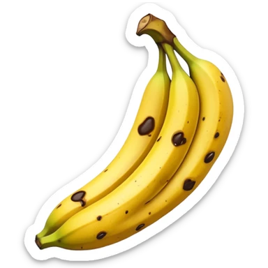 dark mysterious banana weird  sticker