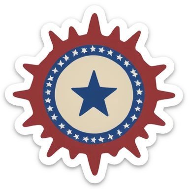 cherokee nation flag sticker