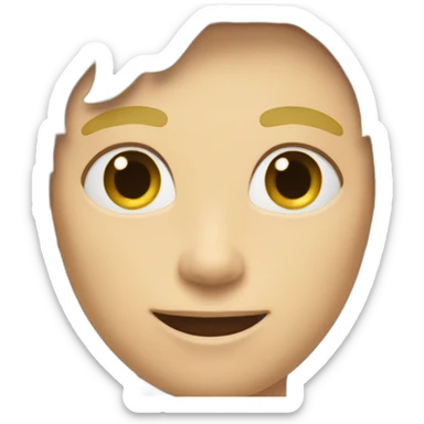 Athletic blonde gay boy sticker