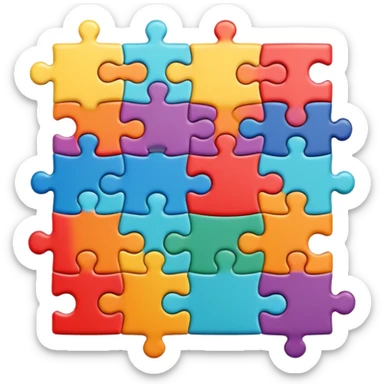 Finished Puzzle sticker