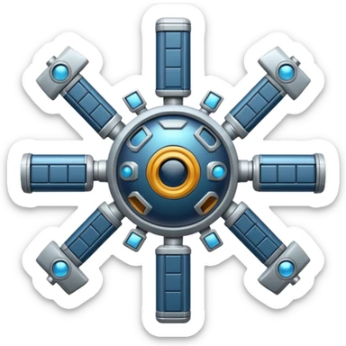 space station sticker