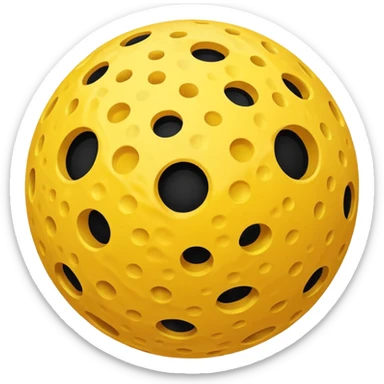 pickleball ball sticker