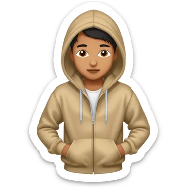 Hip-hop dancer (hoodie), street dancer. sticker