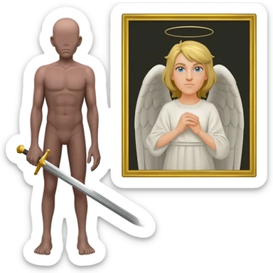 Otonari no Tenshi-sama ni Itsunomanika Dame Ningen ni Sareteita Ken sticker