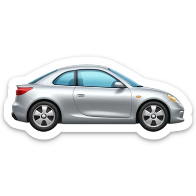 CARRO DE PERFIL sticker