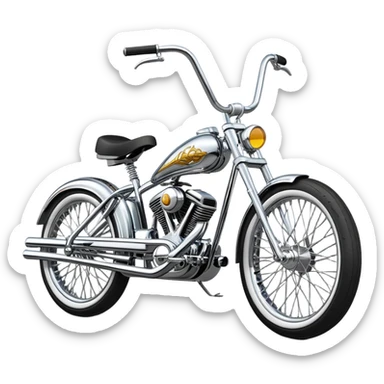 lowrider bike sticker