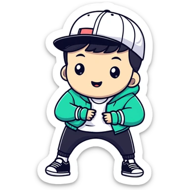 Changbin from Stray Kids, rapper sticker