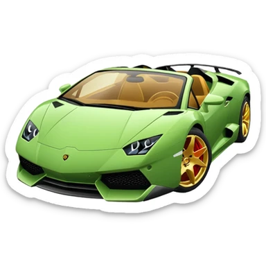 حاlamborghini waite sticker