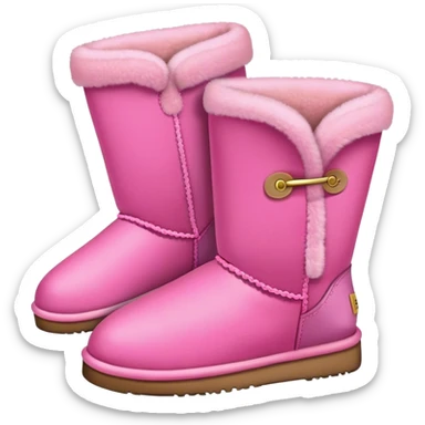 Pink Uggs sticker