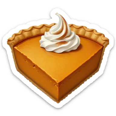 Pumpkin pie  sticker