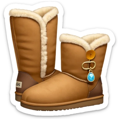 Cute and preppy Uggs  sticker