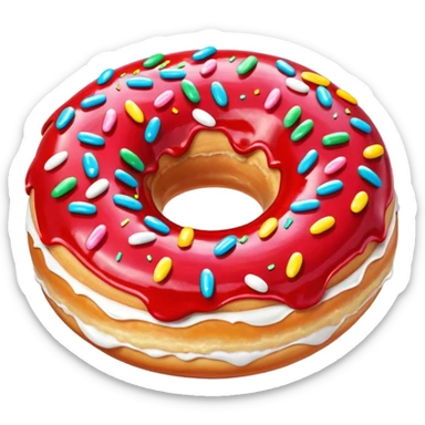 Donut Planet sticker