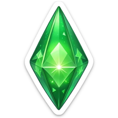 plumbob with sparkles sticker