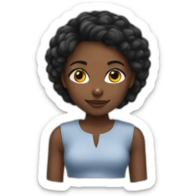 black-girl-alt sticker