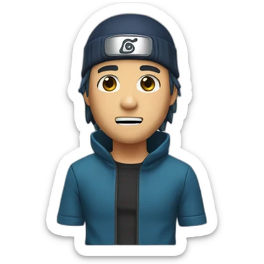 naruto call me memoji sticker