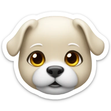 Thankful animal sticker