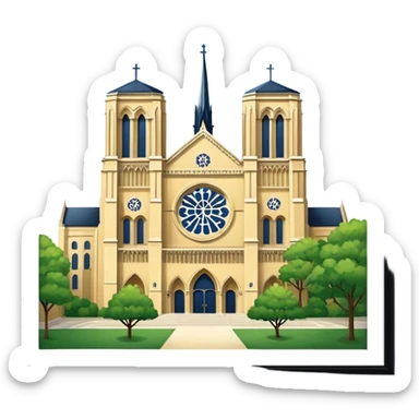 University of Notre dame  sticker