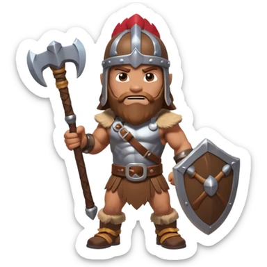 Clash Royale barbarian sticker