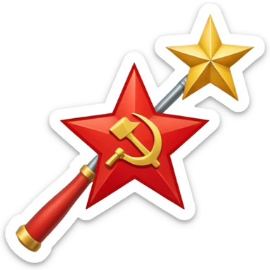 Soviet Union flag sticker