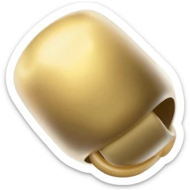 plain cowbell sticker