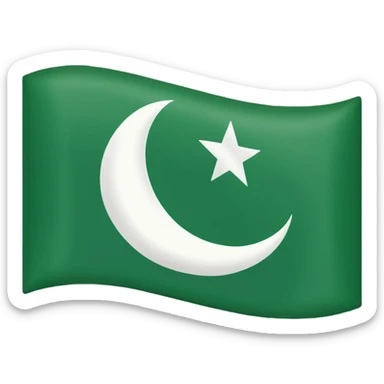 Kashmiri flag sticker