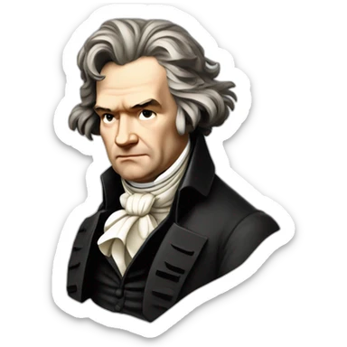 Ludwig van Beethoven sticker