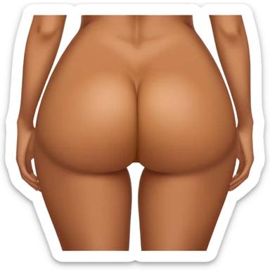 Big booty sticker