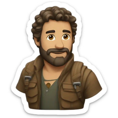 leon salvaje sticker