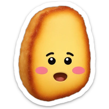 croqueta de jamon sticker