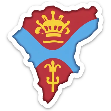 bandera de las islas baleares  sticker