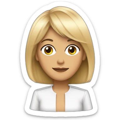 Brigitte Macron sticker