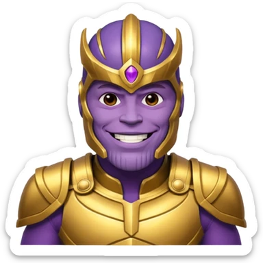 I want emoji of thanos sticker