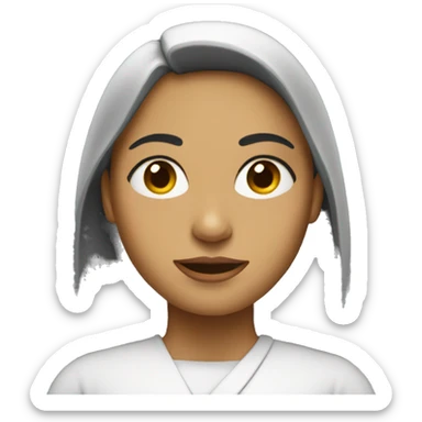 MUJER MONA HERMOSA sticker