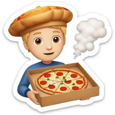 food delivery sticker