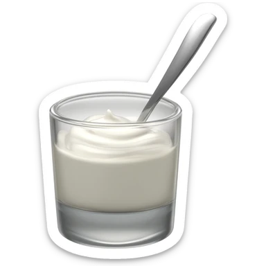 yogurt emoji sticker