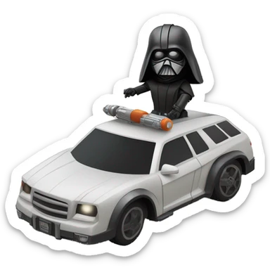  Star Wars Character Cars 1st Order Executioner car sticker
