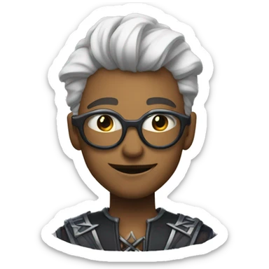 create an imoji of Vi from the show Arcane league of legen sticker
