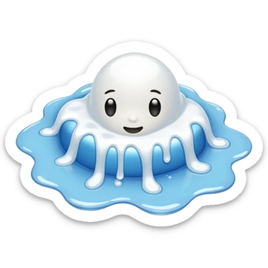 white goo sticker