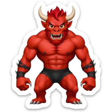 Manchester United Red Devil sticker
