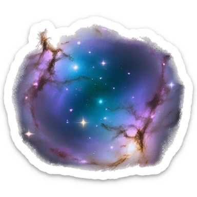 galaxy sticker