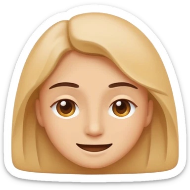 minimal flat emoji representing balanced high energy,
soft open eyes,
slight confident smile,
calm vitality not excitement,
warm pastel tones,
premium wellness app style,
transparent background,
vector illustration
 sticker