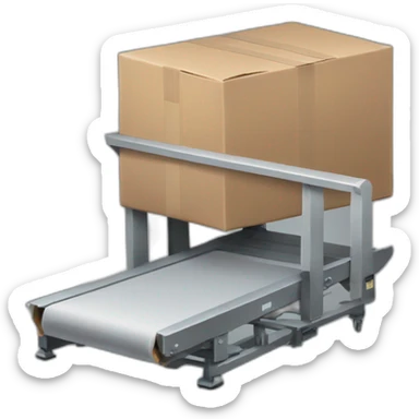 Parcel conveyor sticker