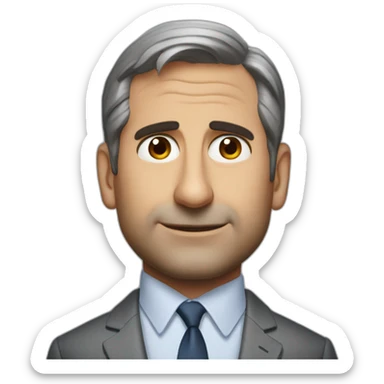 steve carell sticker