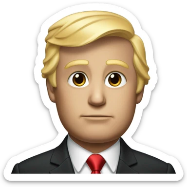 President Trump sticker