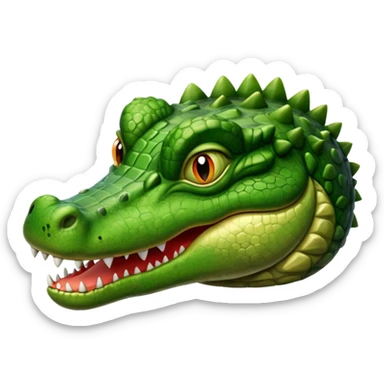 Cocodrilo de Alvaro Díaz sticker